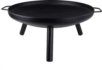 Produktbild von RESCH Feuerstelle 502593 mobile 2in1 Feuerstelle, Ø60cm mit Griffen, pulverbeschichtet, (Feuer Schale, Feuerkamin, Ofen, Grillkamin, Grill, feuerfest)