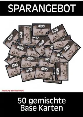 Immagine prodotto di SWRO - Spar 3 - 50 gemischte Base Karten - Deutsch - Star Wars - Rogue One