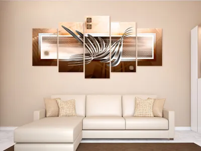 Produktbild von ABSTRAKT Acrylglasbild Wandbild Kunstdruck Bilder Abstrakt a-A-0011-k-n