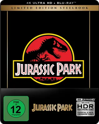 Produktbild von Jurassic Park (Steelbook, 4K-UHD+Blu-ray)