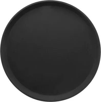 Produktbild von CAMBRO Tablett rutschfeste Gummioberfläche, rund, ø: 279 mm, schwarz