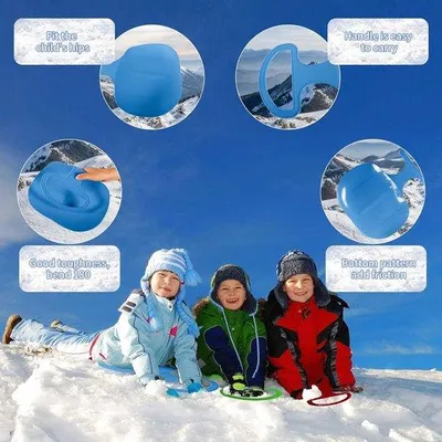 Immagine prodotto di Set da 4 slittini per bambini per scivolare e giocare