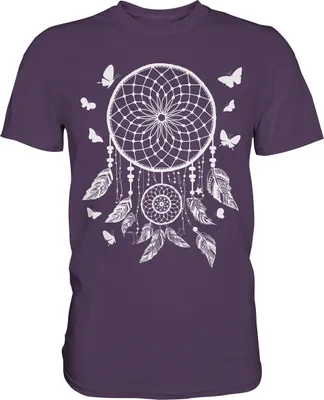 Produktbild von Traumfänger Schmetterling T-Shirt – Urban Purple / S