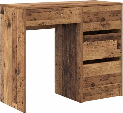 Obrázok produktu pre vidaXL Stôl z regenerovaného dreva 90 x 37,5 x 75 cm materiál na báze dreva