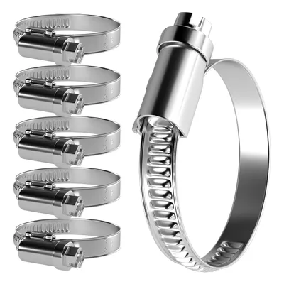 Produktbild von Set 6x Schlauchschellen 32-50mmØ Schlauchklemmen für Waschmaschine