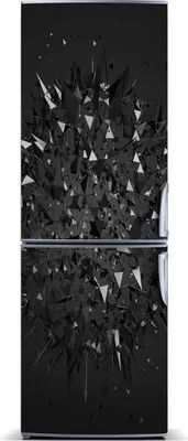 Produktbild von Tulup Kühlschrankdekoration - Magnetmatte - 70 cm x 190 cm - Magnet auf dem Kühlschrank - 3D-Abstraktion