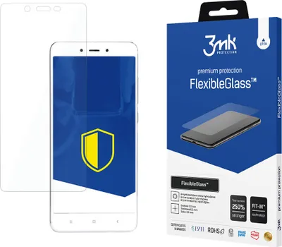 Produktbild von 3mk Display Hybridglas FlexibleGlass für Xiaomi Redmi 4 Pro 0,3mm 7H