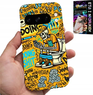 Obrázek produktu pro Pouzdro pro Google Pixel 8 Pro – Doing Shit Skeleton Na Kiblu Case