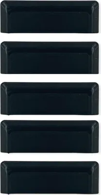 Produktbild von 5x Wasserschlitzkappen anthrazitgrau RAL7016 mit Windstop