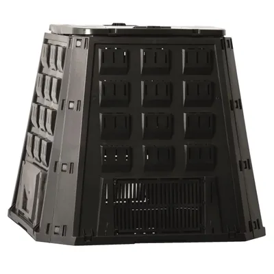Produktbild von NATURE Thermo-Kompostsilo - PP, 400 l, schwarz, faltbar - H80 x 88,5 x 88,5 cm