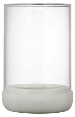 Image de BLOMUS Photophore CALMA Grand porte-bougie à chauffe-plat 65448