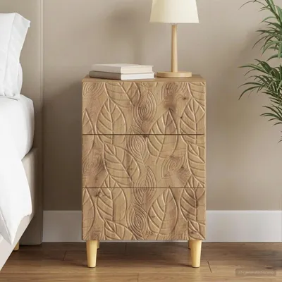Produktbild von vidaXL Nachttisch Artisan-Eiche 43 x 39,5 x 66,5 cm Holzwerkstoff