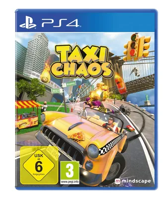 Produktbild von Taxi Chaos - Die Total verrückte Auto Taxi Simulation für die ganze Familie - Playstation 4