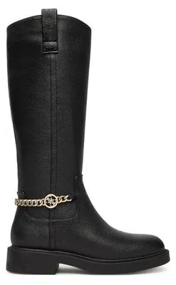 Zdjęcie produktu dla Botki damskie Guess, model FLFYON, kolekcja jesień/zima, kolor czarny