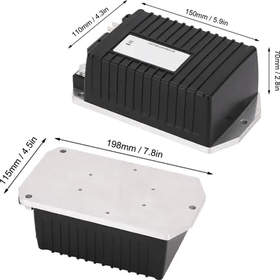 Zdjęcie produktu dla 48 V 350 A Sterownik silnika wózka golfowego 1510-5201 Moduł sterowania prędkością Zamiennik dla Club Car IQ DS Precedent