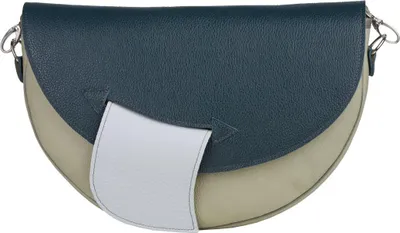 Produktbild von Mondgrüne Umhängetasche aus Leder