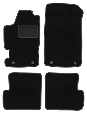 Immagine prodotto di Tappetini in moquette per Renault Laguna I 1994-2001 (station wagon/liftback) – set 4 pezzi, neri, su misura – Wielganizator LUX
