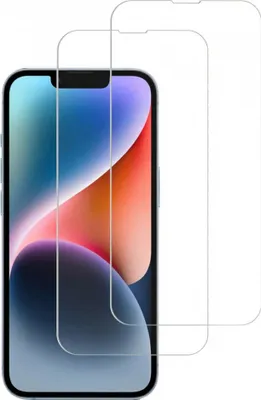 Image de Accezz Protecteur d'écran en verre trempé, lot de 2 pour Apple iPhone 17e / 16e / 14 / 13 / 13 Pro