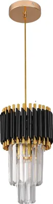 Obrázek produktu pro Závěsné svítidlo, moderní design, technologie LED, 20 cm černá, studená bílá