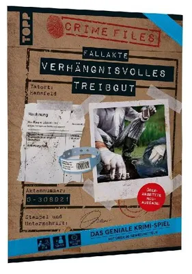 Produktbild von Crime Files - Fallakte: Verhängnisvolles Treibgut - Das geniale Krimispiel mit über 30 Beweismitteln