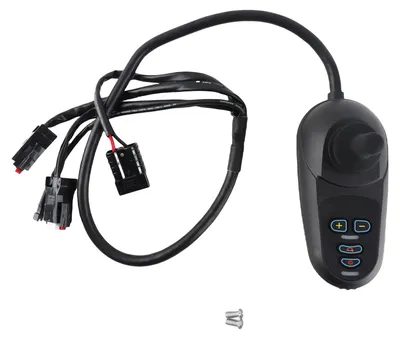 Obrázok produktu pre Náhradný joystick pre elektrické ovládanie invalidného vozíka, univerzálne príslušenstvo, inteligentný kefový motor, 50 A, DC24 V
