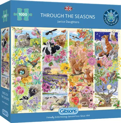 Produktbild von GIBSONS Puzzle Jahreszeiten 1000 Teile