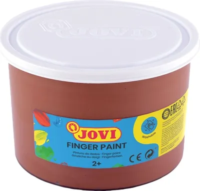 Zdjęcie produktu dla Jovi 56112 Farba palcowa Brown 500 ml 1 szt.
