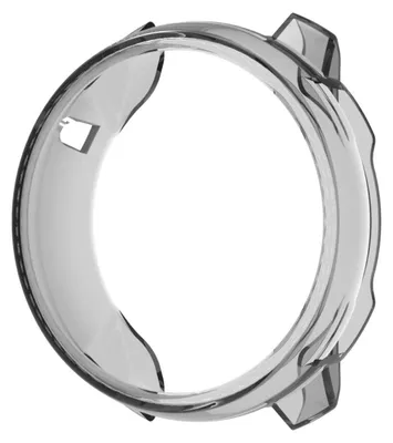 Produktbild von INF TPU Halbgehäuse Schutzhülle SUUNTO Nautic S, Transparent, Segeln Schwarz