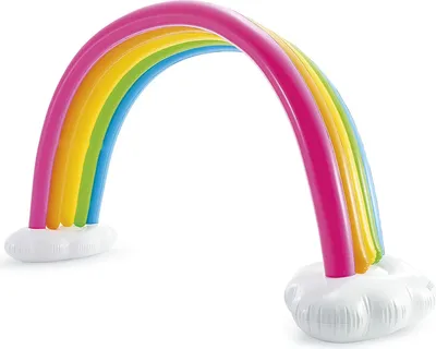 Produktbild von INTEX 56597NP -Sprinkler - Rainbow Cloud (300x109x180cm) Wasserdusche Kinder Regenbogen