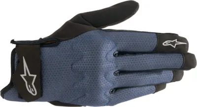Produktbild von Alpinestars Stated Air perforierte Motorrad Handschuhe, dunkelblau, S