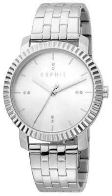 Produktbild von Esprit ES1L185M0045 Menlo Silver Uhr Damenuhr silber