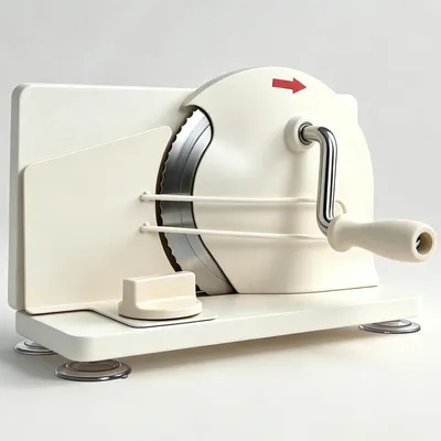 Productafbeelding van Omgoods - Handmatige Broodsnijmachine met Instelbare Snijdikte