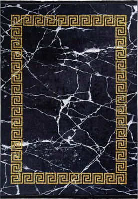 Produktbild von Grau, Creme Teppich Mazovia - Glamour, Marmor - Teppich für Wohnzimmer, Schlafzimmer, Büro - Rutschfest - 160 x 230 cm
