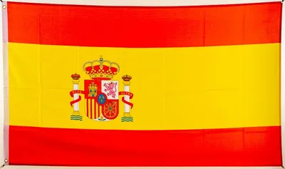 Produktbild von Flagge 90 x 150 : Spanien mit Wappen