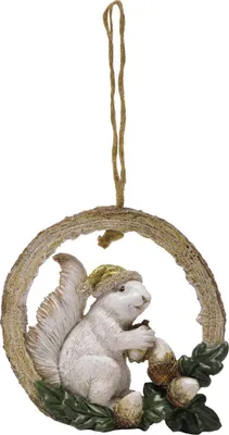 Produktbild von TrendLine Dekoanhänger Eichhörnchen 13 x 12 cm beige