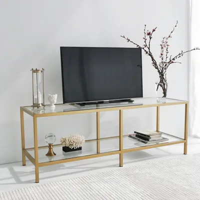 Produktbild von Skye Decor, Basic Gold TV501, TV-Schränke, Gold, Glas, 130 x 45 x 40 cm