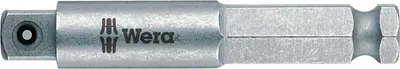 Produktbild von Wera 870/7 Werkzeugschaft Universalhalter 1/2" vierkant Länge 75 mm, Sonderstahl