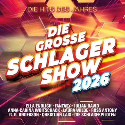 Produktbild von Die große Schlager-Show 2026 - Alle Hits des Jahres