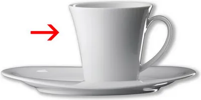 Produktbild von 6x Kaffeeobertasse 0,21 ltr. Kaffeeservice, Kaffeebecher