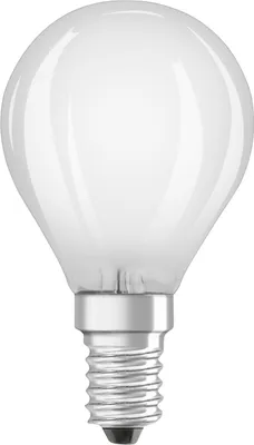 Produktbild von Osram E14 4W 470LM 2700K 2PACK LED-Tropfen, Sockel E14, 4 Watt, Warmweiß, 2700 K,