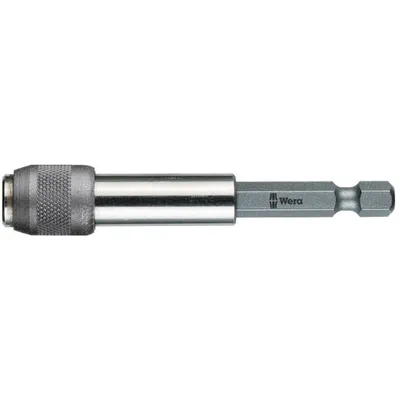 Produktbild von WERA Schnellwechsel Bithalter 895/4/1 mit Dauermagnet 1/4"sechskant 77 mm