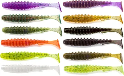 Produktbild von Fishup U Shad 3' 7cm - 9 Gummifische, Fishup Farben:Flo Chartreuse / Green
