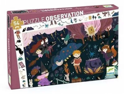 Immagine prodotto di Djeco puzzle osservazione apprendisti stregoni 54 pz