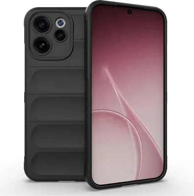 Produktbild von OPPO Reno15 F Hülle - Coverup Hands-On Rugged Back Cover - Schwarz