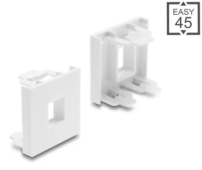 Immagine prodotto di Supporto angolare Keystone, 45x45 mm, bianco, per sistemi modulari