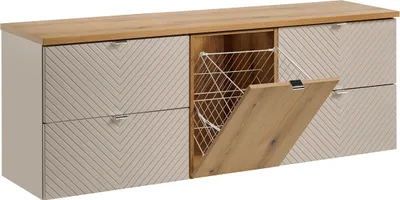 Produktbild von Waschtischunterschrank 160.4cm Manoa mit 4 Schubladen, Kaschmir