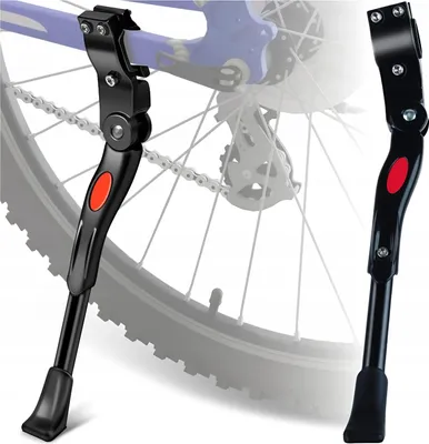 Immagine prodotto di Piedino Per Bicicletta Regolabile Per Bicicletta Posteriore Laterale In Alluminio
