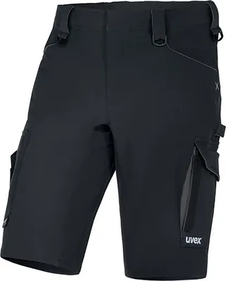 Produktbild von Uvex 8878909, Shorts, Mann, Schwarz, 4 Taschen, Elasthan, Polyester, 4-Wege-Stretch