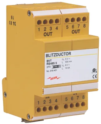 Produktbild von DEHN DEUTSCHLAND DEHN Üs-Ableiter 918401 Dehnrail RS48 91840