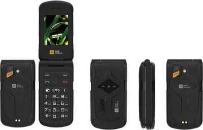 Obrázok produktu pre AGM M10, Vyklápací, Dual SIM, 6,1 cm (2.4"), Bluetooth, 1200 mAh, Čierna